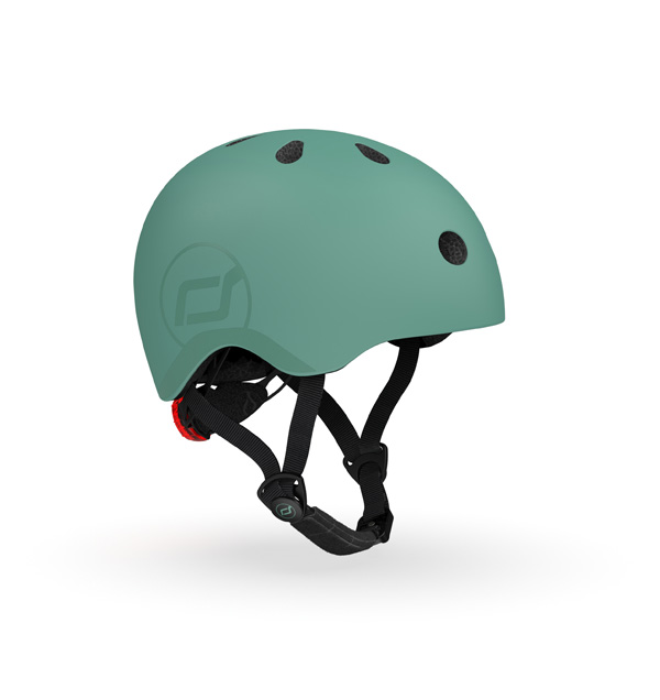 Casca de protectie pentru copii, cu sistem de reglare, Scoot & Ride Forest ,S, 51 – 55 cm